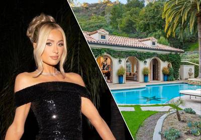 BINNENKIJKEN. Voor deze villa betaalt Paris Hilton 150.000 dollar per maand