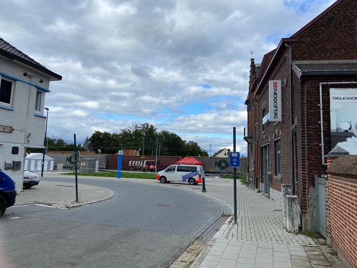 Aan het station van Diepenbeek werd een fietser aangereden.