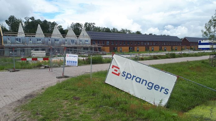 Nieuwbouwwijk De Streek in Etten-Leur ligt stil door het faillissement van bouwbedrijf Sprangers