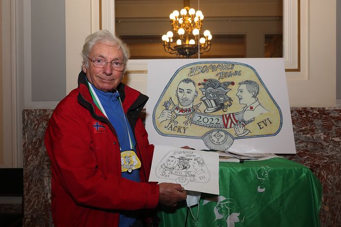 Paul Boonaert bedacht de medaille van het koningspaar