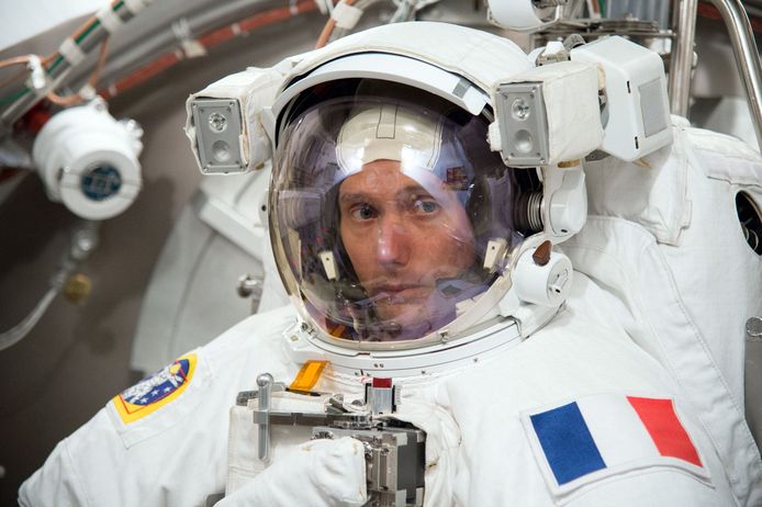 L'astronaute français Thomas Pesquet
