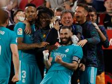 Benzema helpt Real Madrid toch aan zege in Sevilla na slechte start