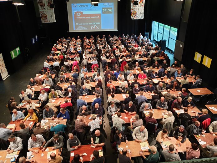 Het WK Wiezen lokte 320 deelnemers.