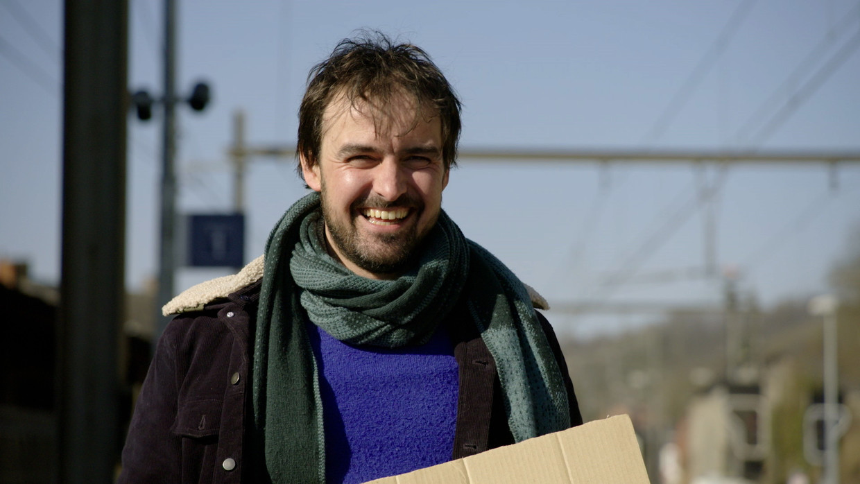 Joris Hessels in 'De weekenden' Beeld © VRT