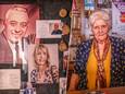 In Gudul's Kaffee van cafébazin Lena (rechts) hangen foto's van Ilse Uyttersprot en haar vader Raymond.