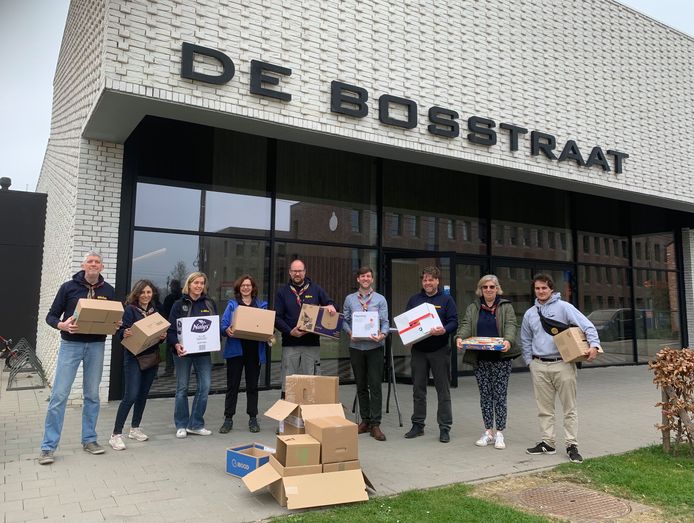 Hulp voor Oekraïne en wel dankzij de Damiaanscouts.