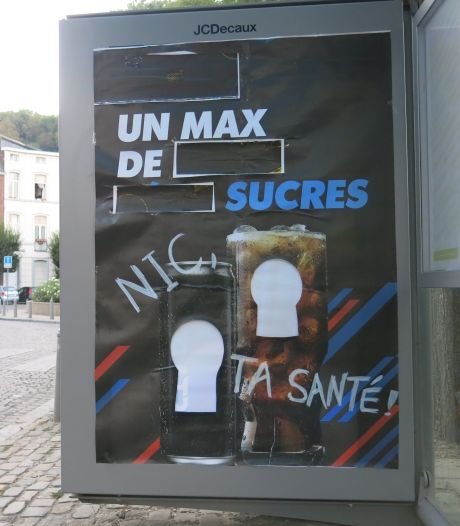 “Un max de sucre”: des militants liégeois veulent faire interdire la publicité pour les sodas