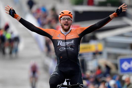 Jan-Willem van Schip boekte een ritzege in de Ronde van België.