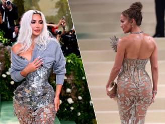 IN BEELD. De wespentaille van Kim Kardashian en de blote billen van Jennifer Lopez: dit waren de opvallendste outfits op het Met Gala