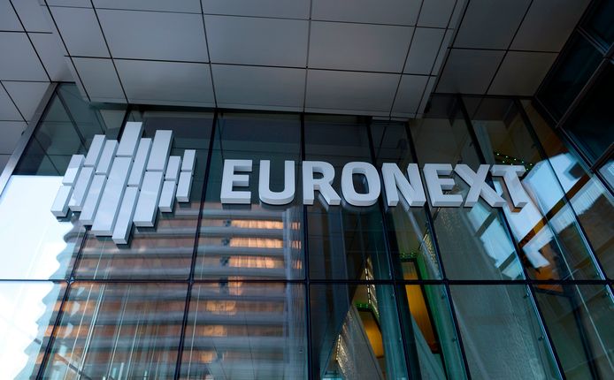 Het hoofdkwartier van Euronext aan La Défense in Parijs.