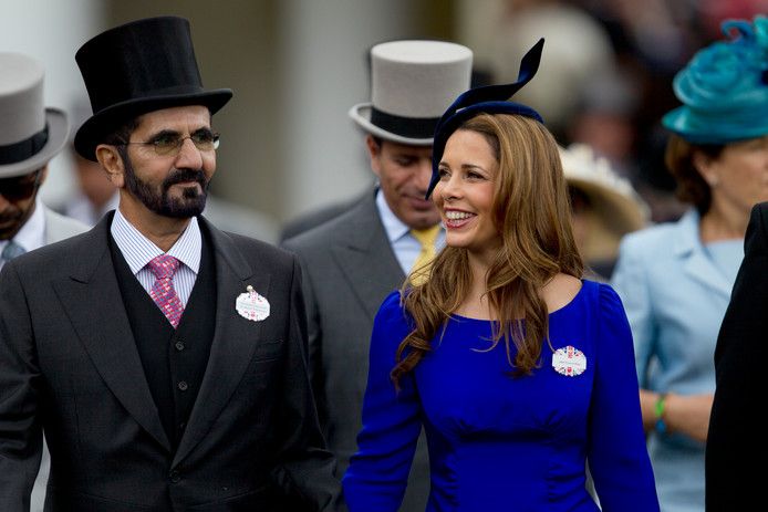 Haya en echtgenoot Mohammed bin Rashid Al Maktoumin in 2012.