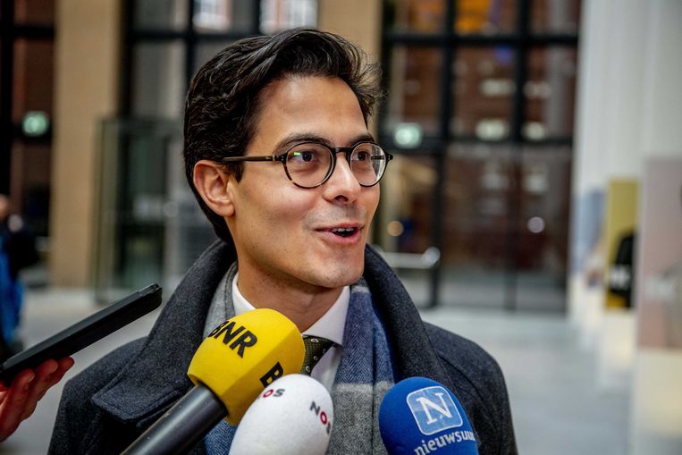 Fractievoorzitter Rob Jetten (D66). Beeld ANP