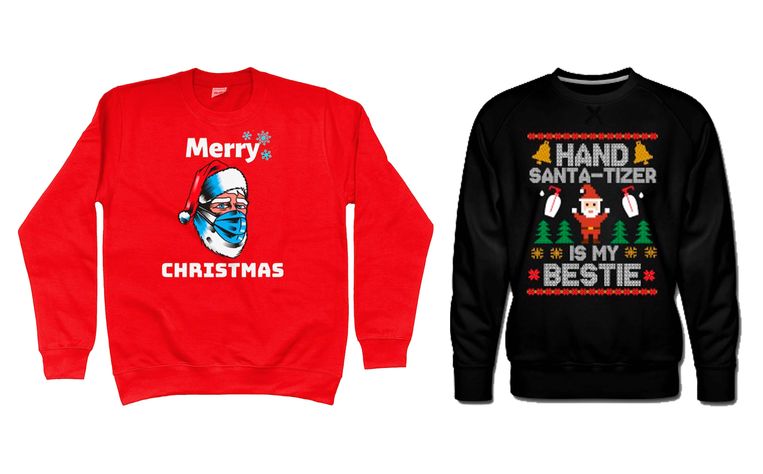 Links: etsy.com, rechts: spreadshirt.be Beeld rv