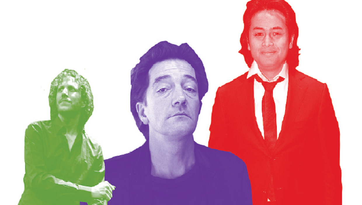 Micha Wertheim, André Manuel en Daniël Arends Beeld De Volkskrant
