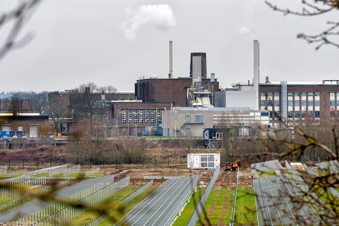 De biomassacentrale van Veolia op het Industriepark Kleefse Waard  in Arnhem.