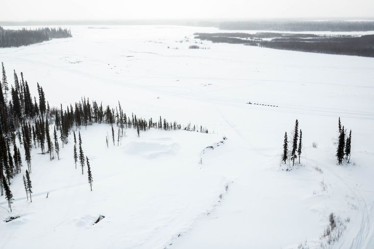 De Tanana rivier in Alaska Beeld AP