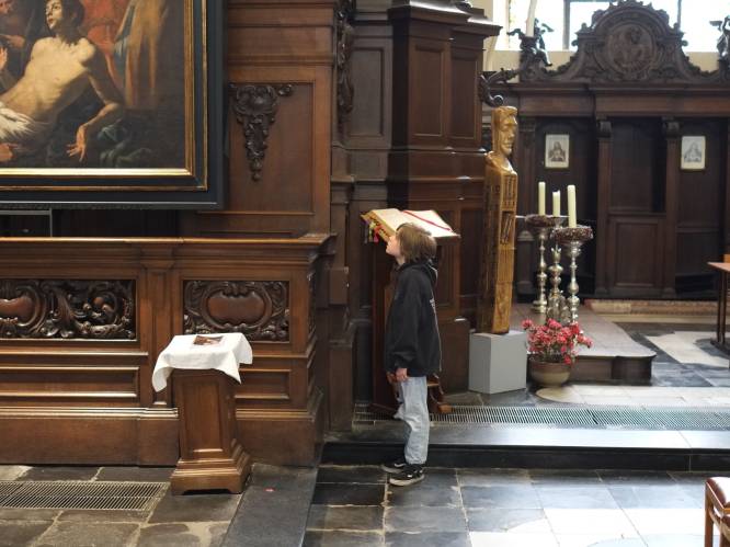 Mysterieuze inkijk moet jeugd warm maken voor meesterwerk in Sint-Laurentiuskerk