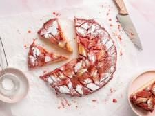 Wat Eten We Vandaag: Upside-down rabarbercake