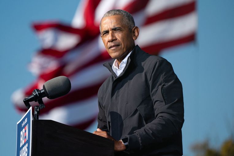 Oud-president Barack Obama.  Beeld AFP