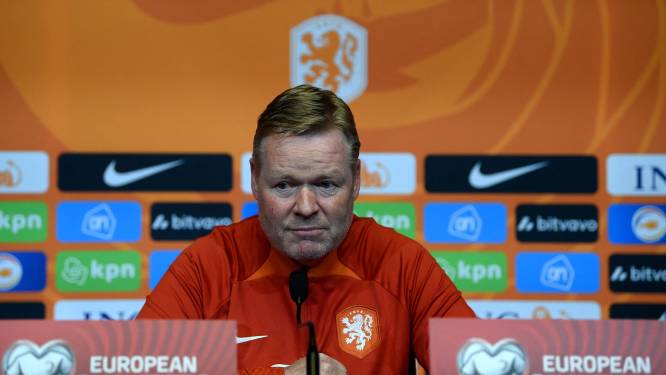 Bondscoach Koeman schrok zich rot van bericht over zieke spelers Oranje: ‘Meer gevallen niet uit te sluiten’