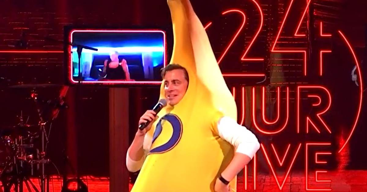 Niels Destadsbader Gaat Als Banaan In 24 Uur Live Of Was Het The