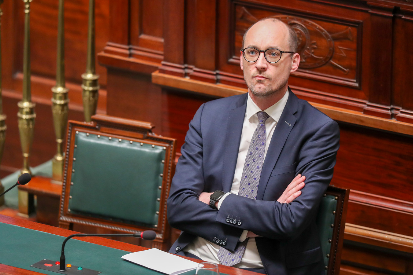 Le ministre des Finances Vincent Van Peteghem (CD&V).