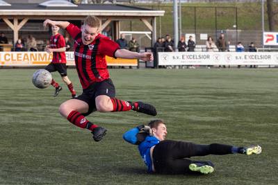 Excelsior Zetten blijft koploper, Elistha voorkomt feestje bij Kolping-Dynamo