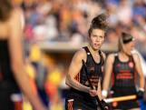Pijnlijk debuut: Hockeyster Marleen Jochems krijgt bal in gezicht