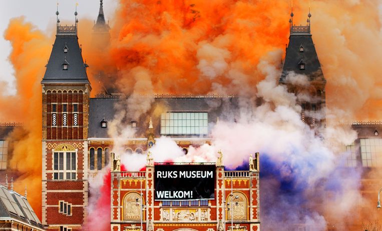 De heropening van het Rijksmuseum in 2013. Beeld anp
