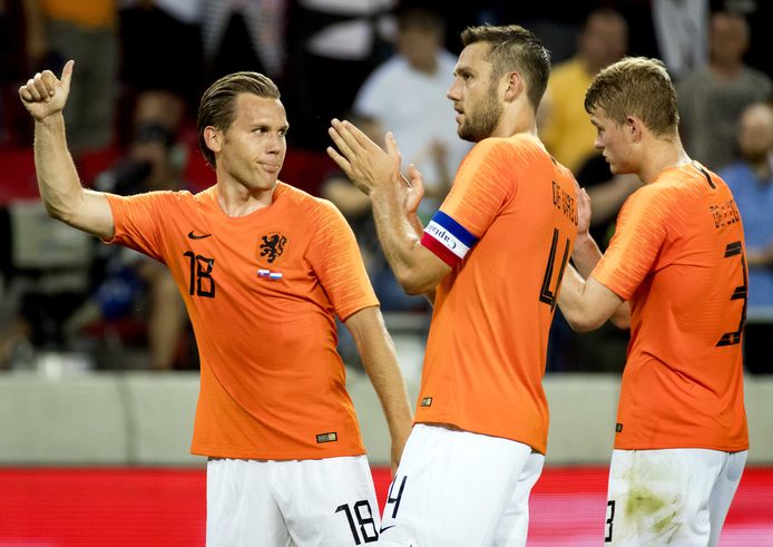 Ruud Vormer was eind mei nog tevreden met zijn debuut bij Oranje.