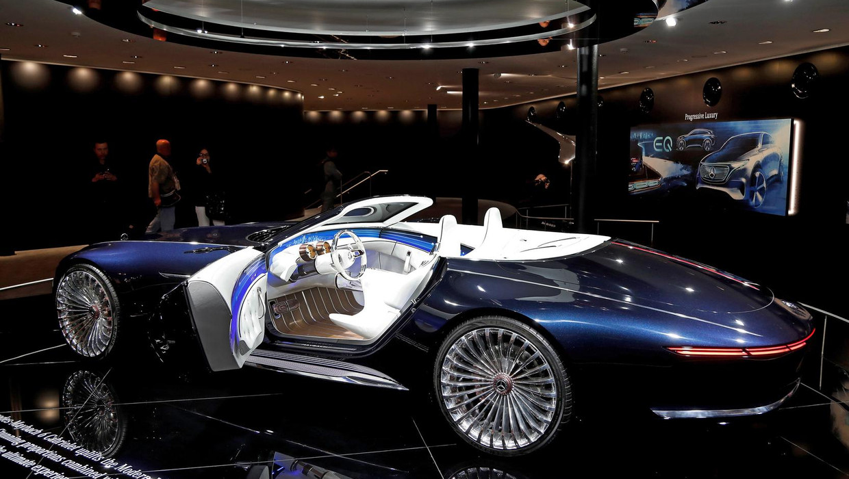 Mercedes Maybach Vision 6. Beeld epa