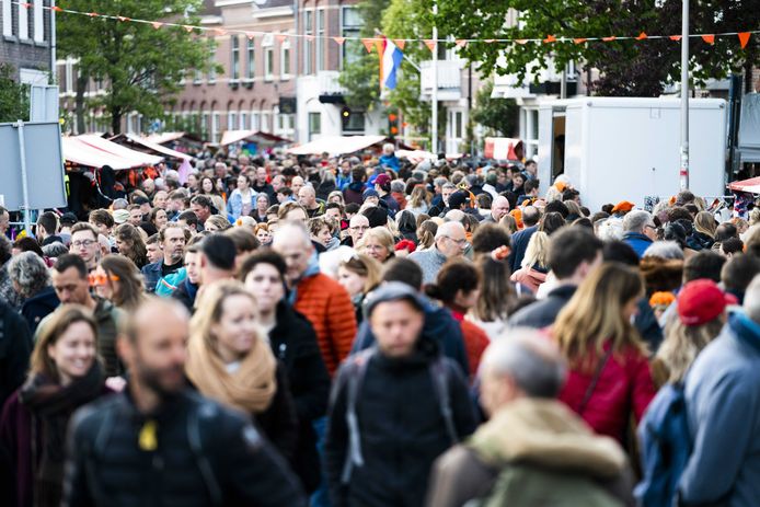 De vrijmarkt in Utrecht.