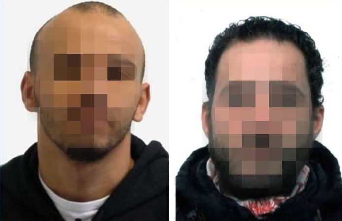 De ontsnapte gevangenen Oualid S. en de Nederlander Abderrahim B.