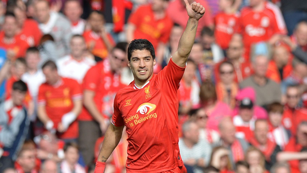 Luis Suarez. Beeld afp