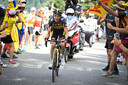 Sepp Kuss, de Amerikaan van Jumbo-Visma, won de etappe van Ceret naar Andorra la Vella.