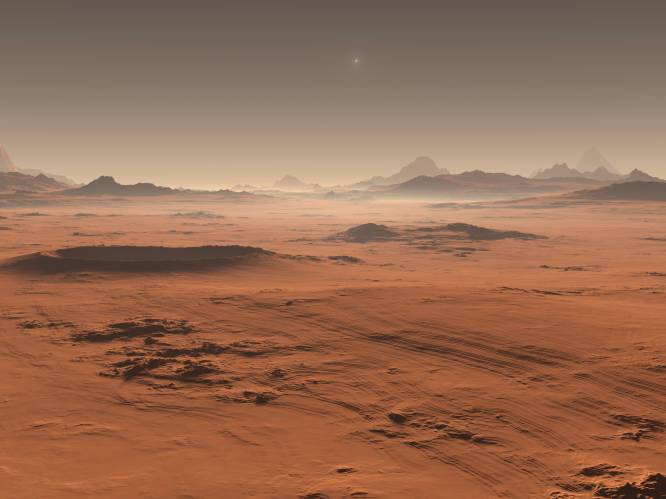 Wetenschappers vinden ijs op evenaar van Mars: “Hiermee kan je hele planeet bedekken met laag water tot 2,7 m diep”