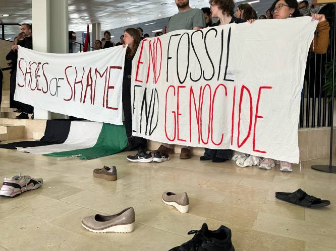 Studenten voor Palestina en het klimaat bezetten maandag opnieuw UGent-gebouw