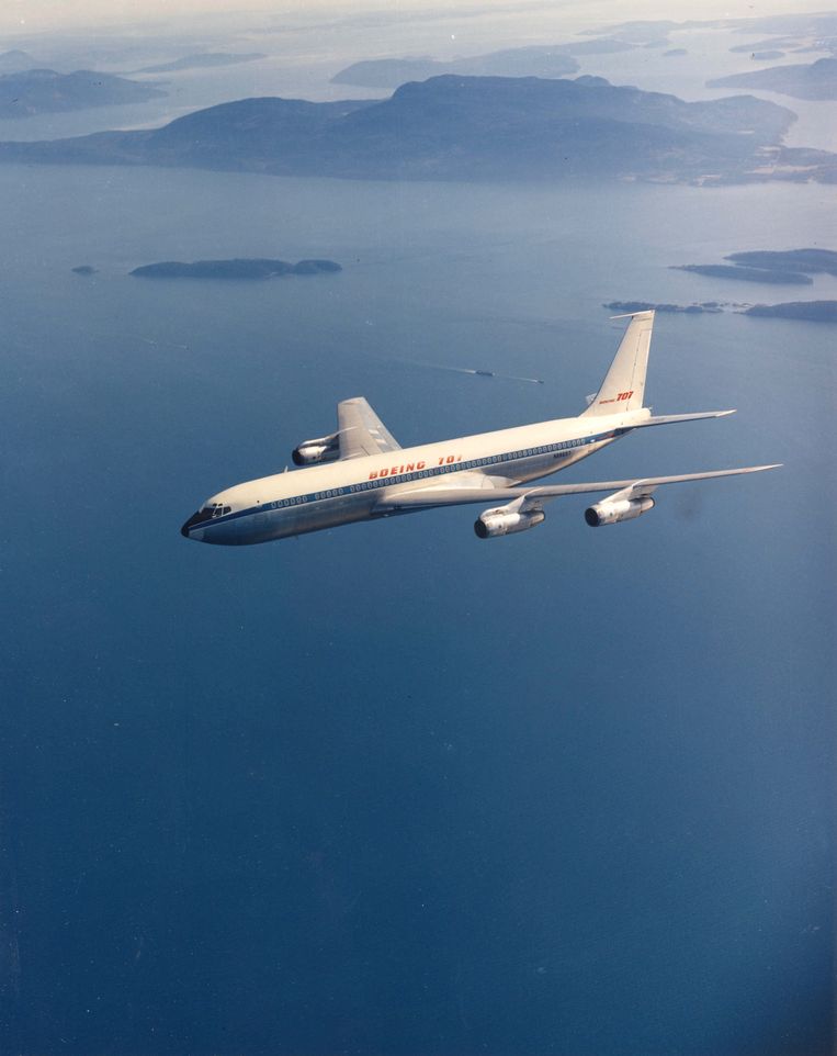 De Boeing 707 Beeld REUTERS