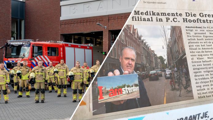 Bert Hesselink (rechts) vertrekt naar Amsterdam en de brandweer in Haaksbergen test 's nachts de sirenes.
