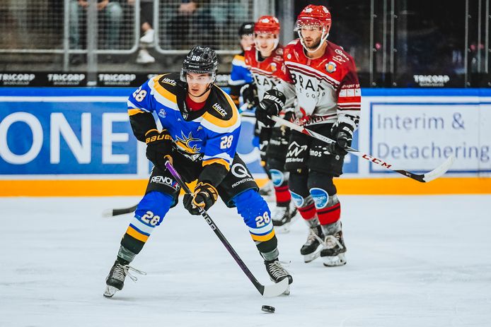 Delaney Hessels in actie tegen Herforder EV.