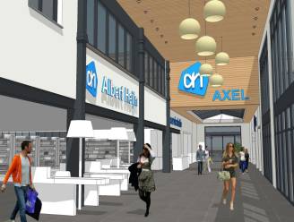 Zo gaat het vernieuwde winkelcentrum van Axel er na een flinke ingreep over een tijdje uitzien