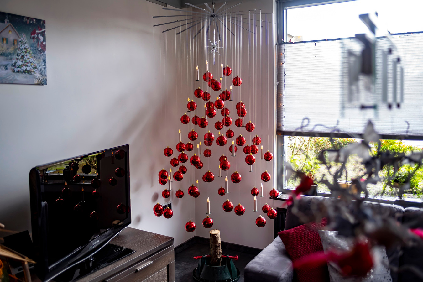 En de meest originele kerstboom staat in... Kruisland Foto pzc.nl