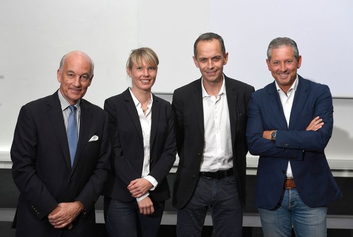David Elleray, Stephanie Forde, Bertrand Layec en Franck De Bleeckere: de vier gezichten die het niveau van onze arbitrage moeten opkrikken.