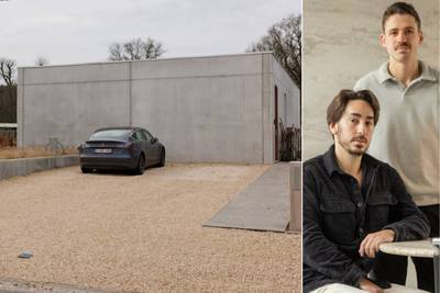 Eén foto van hun betonnen woning op Instagram veranderde het leven van Pieter compleet: “Je hoeft echt niet rijk te zijn om een mooi huis te hebben”