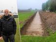 Schepen Dietbrand Van Durme op Dasseveld. / Onderzoek op Kapellekouter.