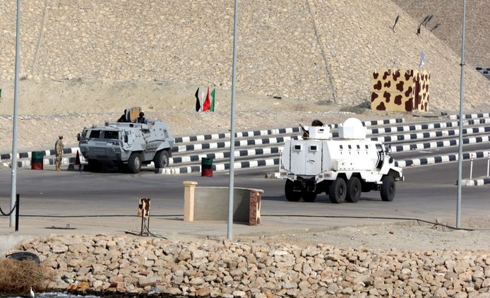 Het Egyptische leger maakt zich klaar voor operatie Sinaï 2018.