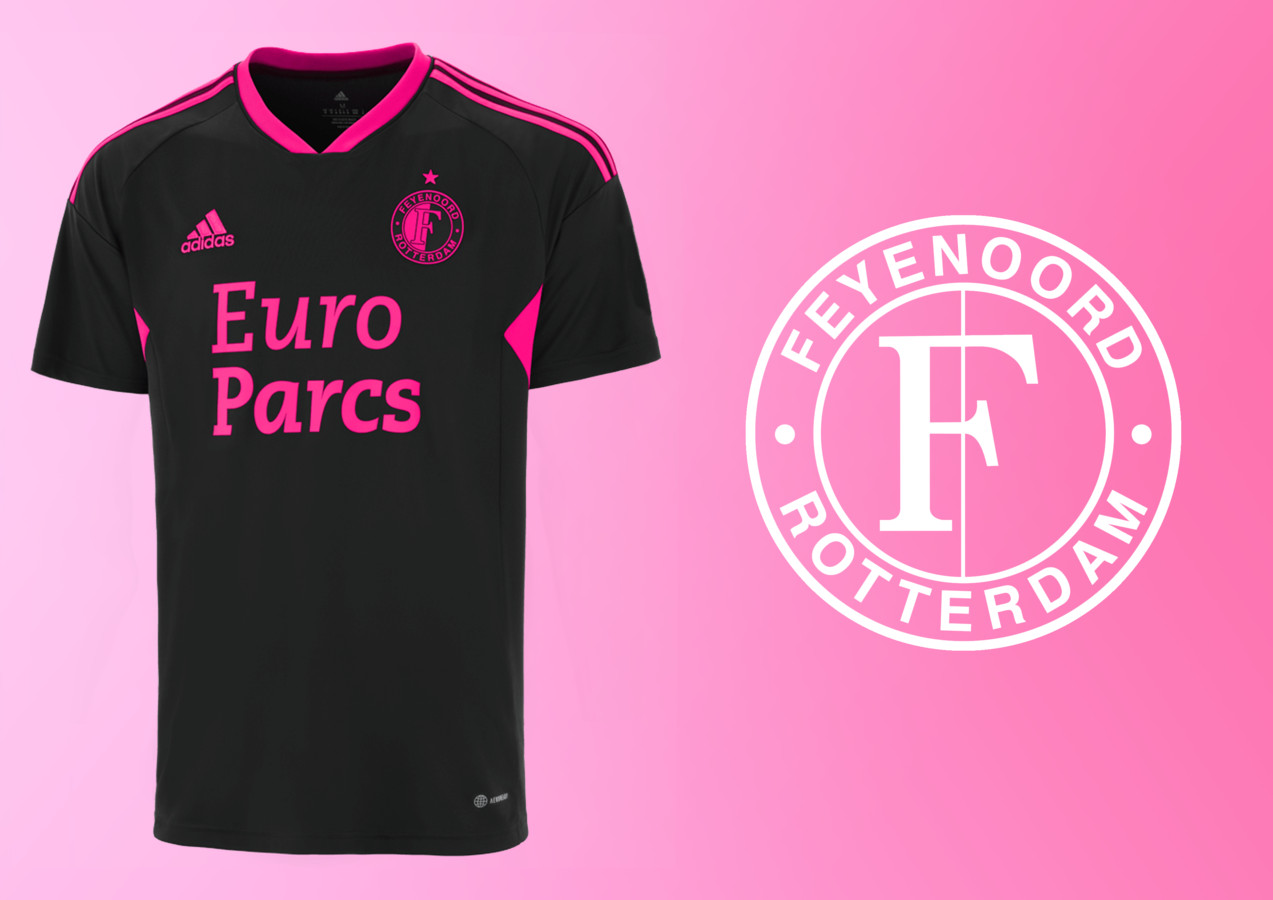 Feyenoord presenteert derde tenue ‘Krachtig zwart met fel