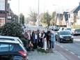 Buurtbewoners  Groenloseweg zijn bezorgd over  verbreding.