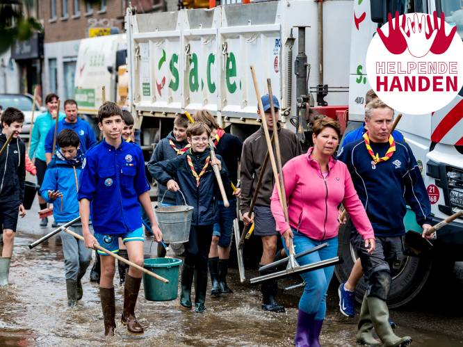 HELPENDE HANDEN. Al meer dan 10.700 crisisvrijwilligers bij het Rode Kruis: zo kunt ook u slachtoffers van overstromingen steunen