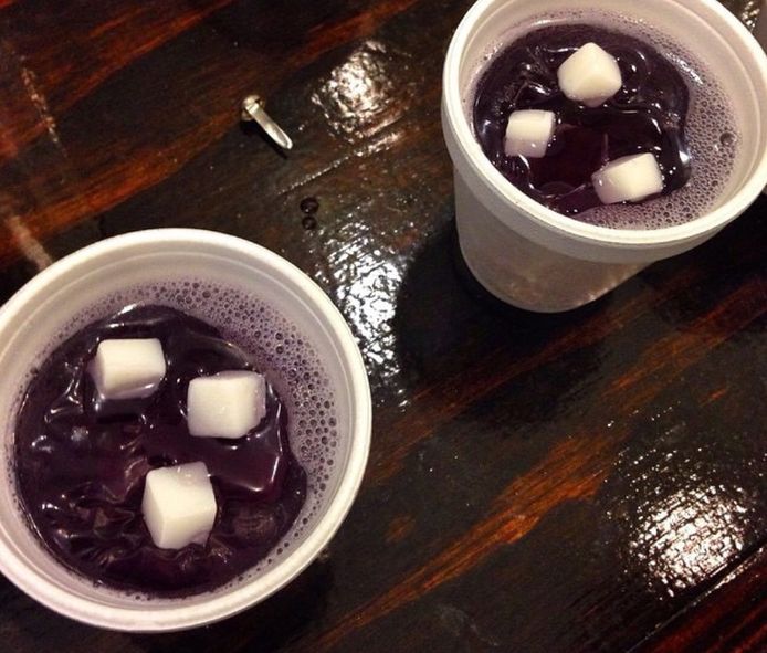 Purple lean.